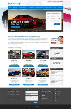 Web Design by pb for this project | Design: #2995791