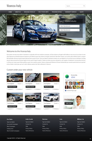 Web Design by pb for this project | Design: #2998057