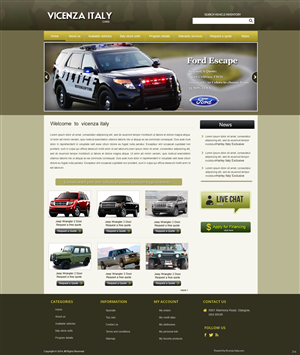 Web Design by pb for this project | Design: #2998061