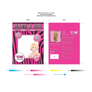 Beauty Product Packaging (Ponytail)