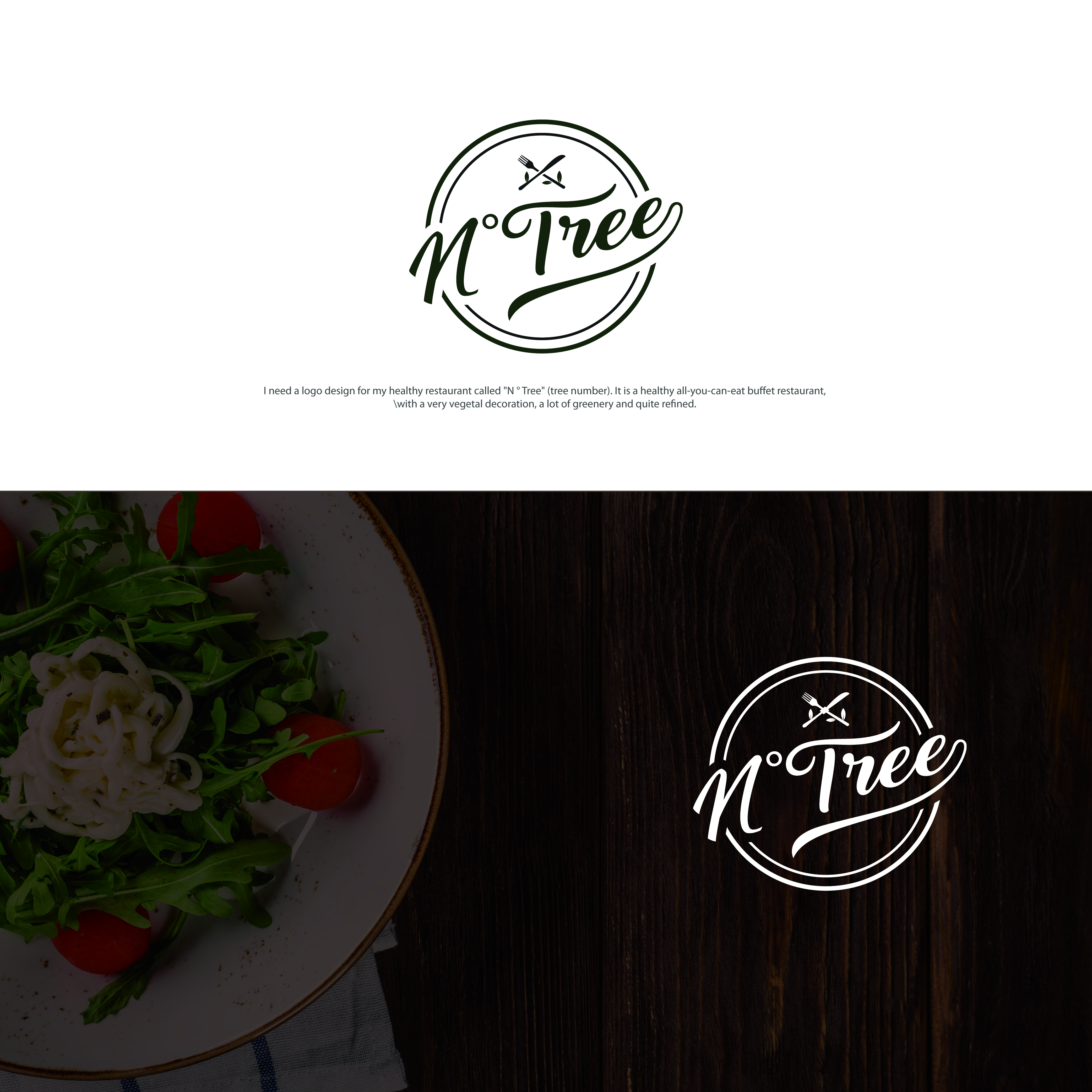 Logo Design by ecorokerz for N° Tree | Design #22934051