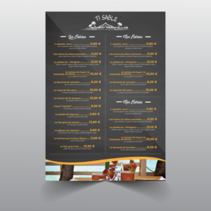 Design de Menu par Louie Fuentes pour ce projet | Design #22920833