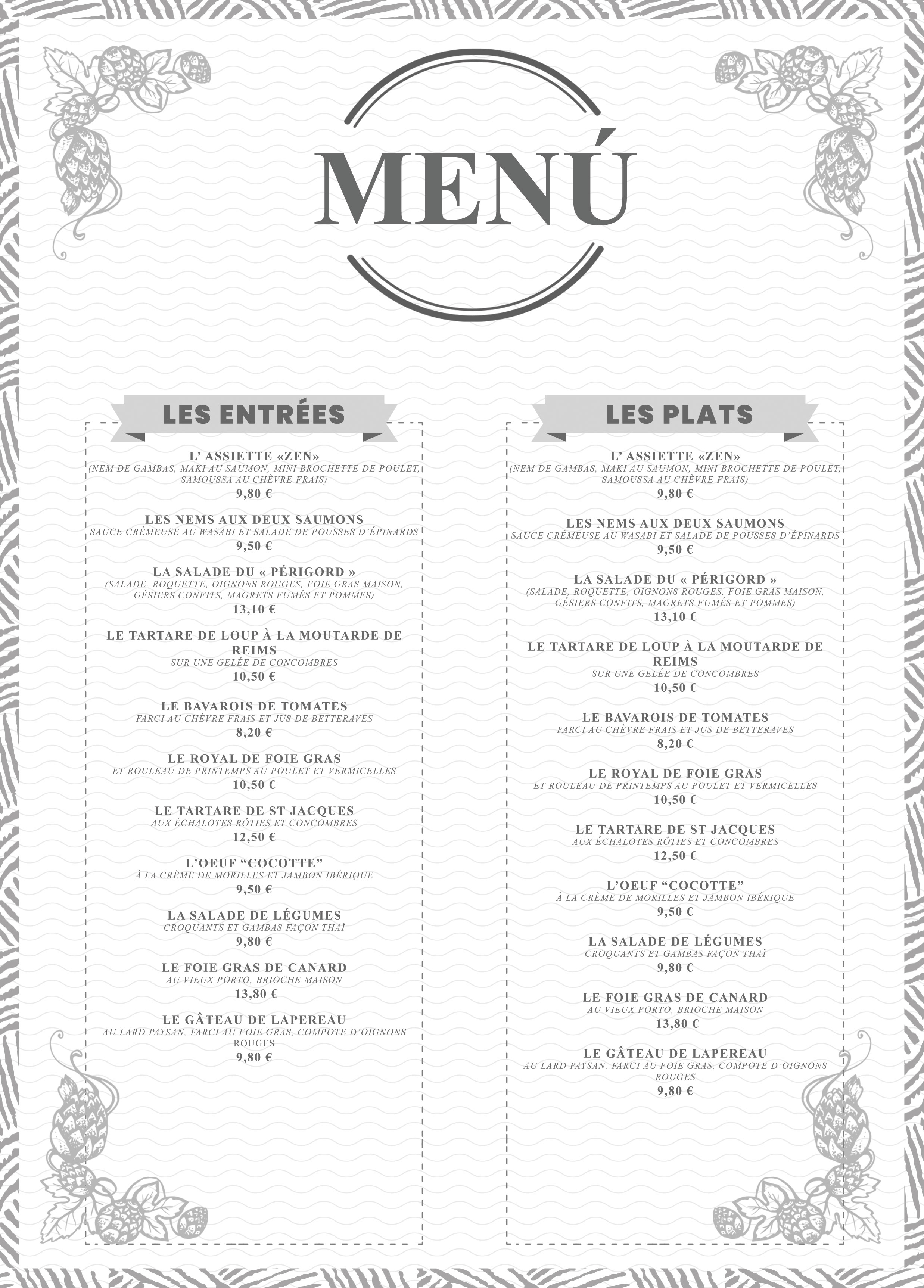 Menu Design by HeshanKavinda for this project | Design #22982072