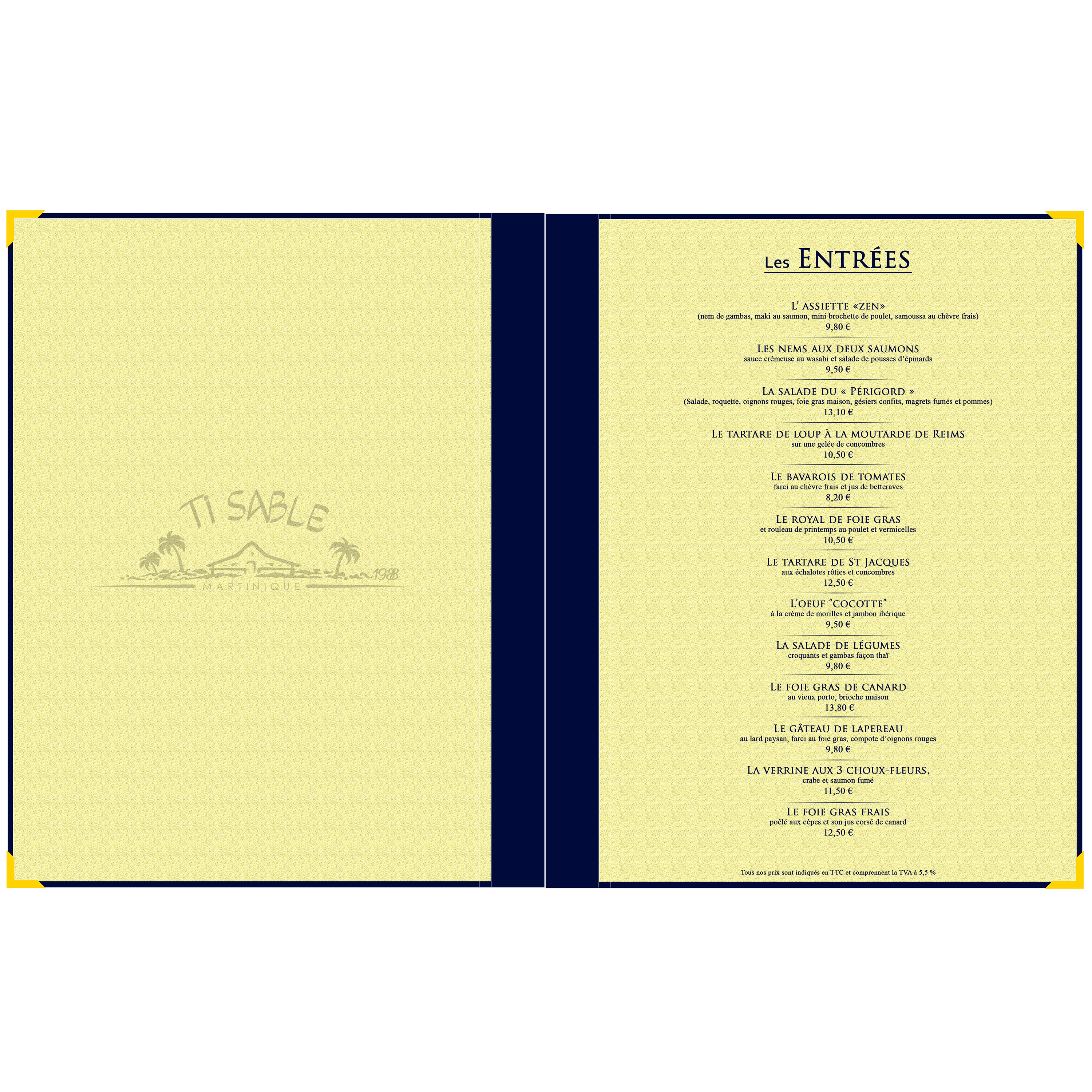 Menu Design by Budang for this project | Design #22896397