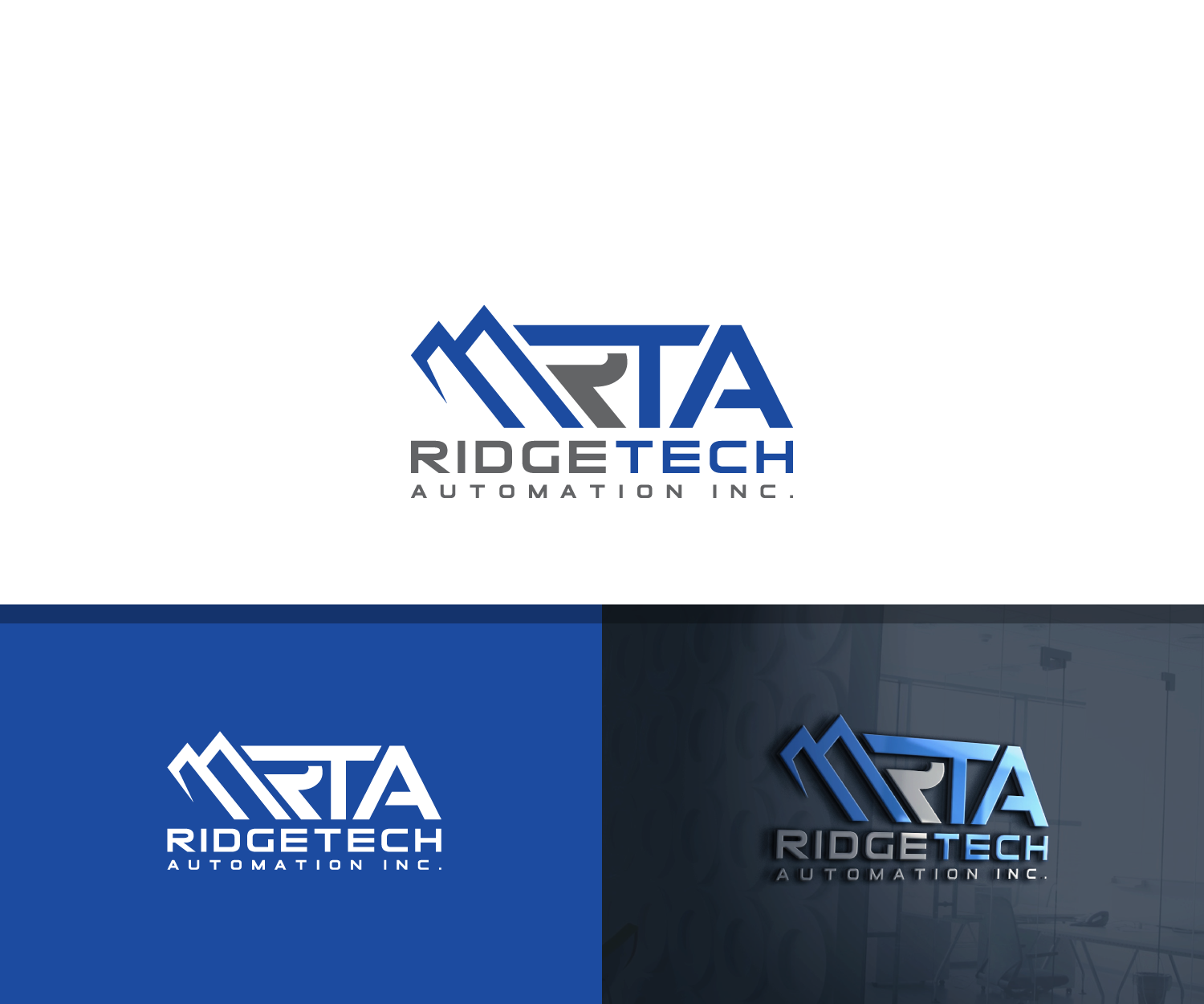 Logo Design by Mario for re: Ridgetech Automation | Design #22885735