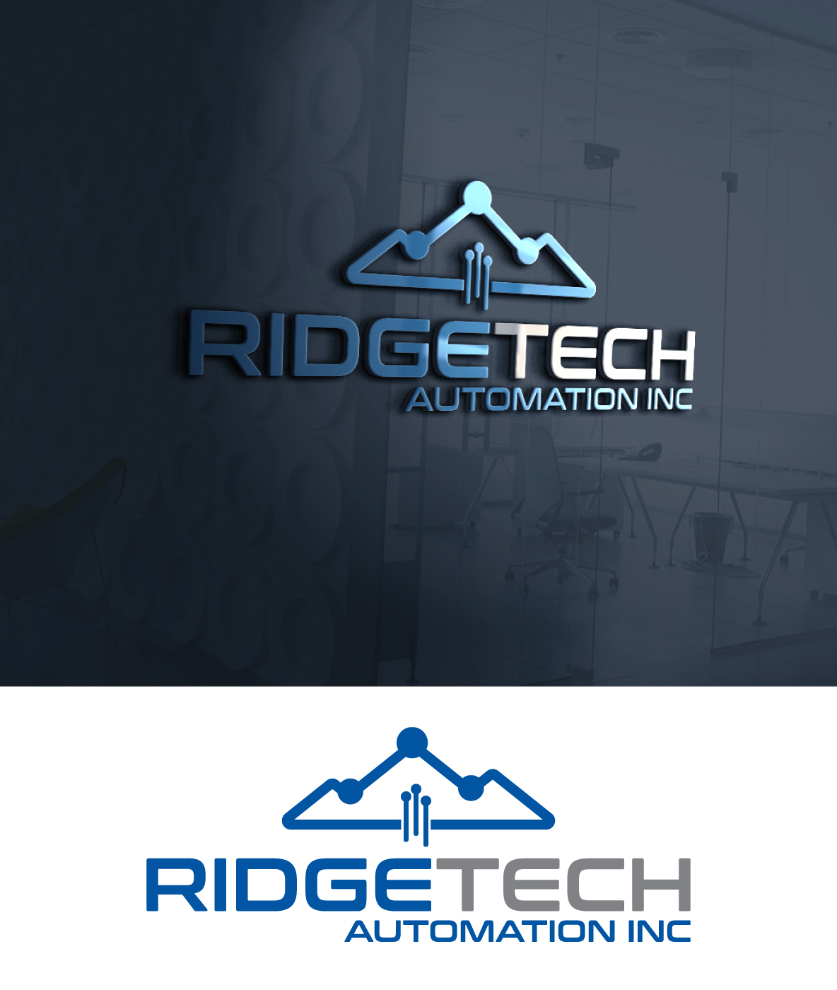 Logo Design by HS Graphics Solutions for re: Ridgetech Automation | Design #22887786