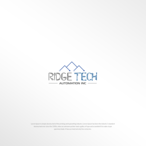 Logo Design by SL Designer for re: Ridgetech Automation | Design: #22889634