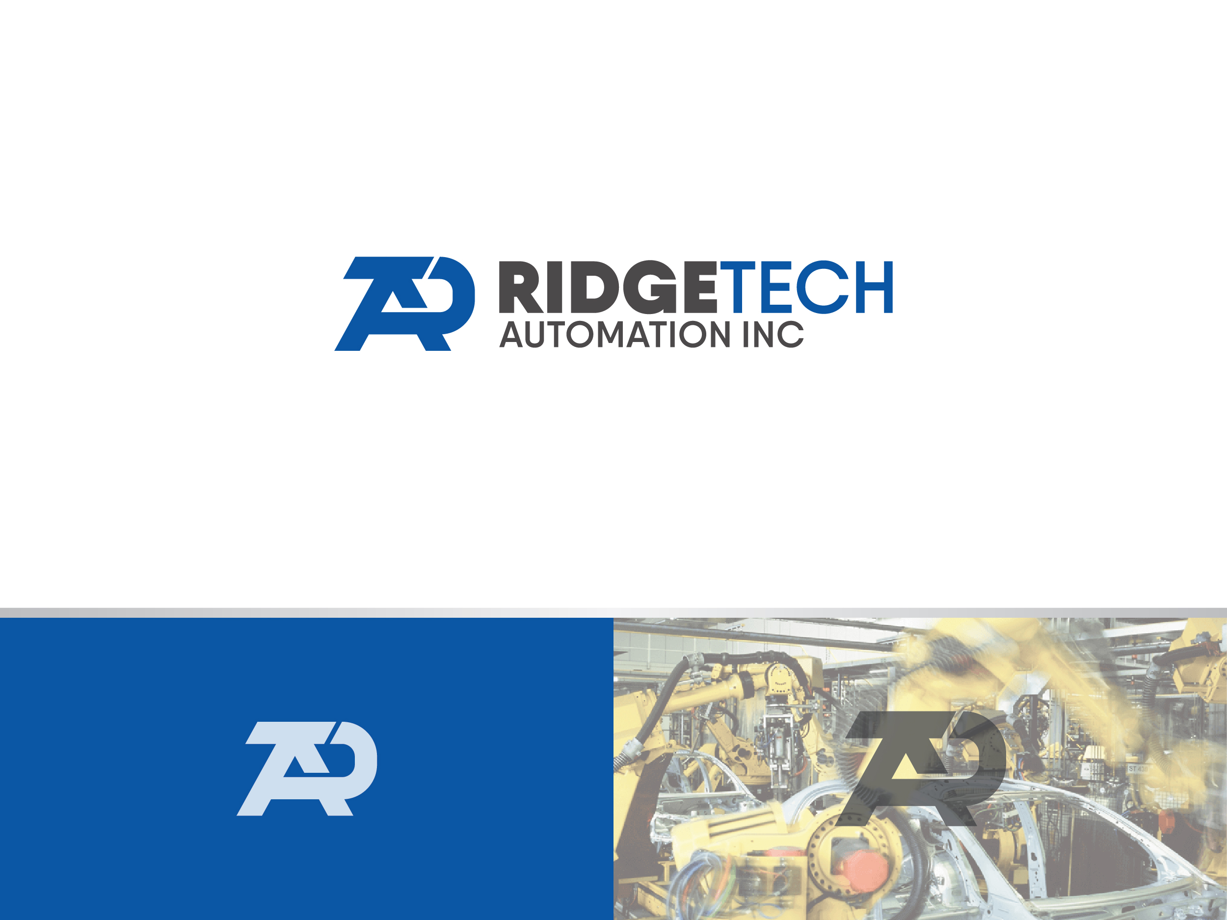Logo Design by memreng for re: Ridgetech Automation | Design #22891194