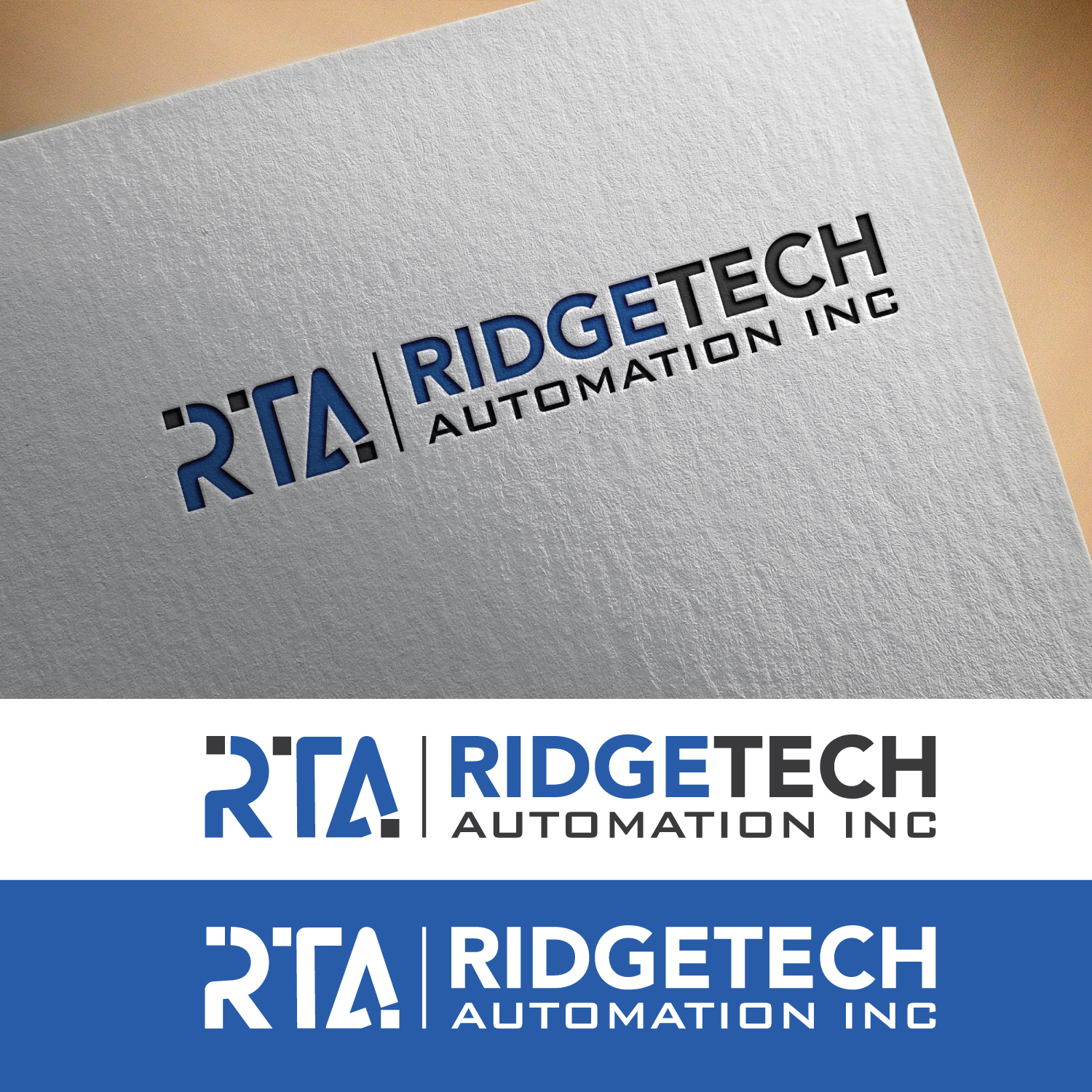 Logo Design by Maxo-Biz for re: Ridgetech Automation | Design #22886182
