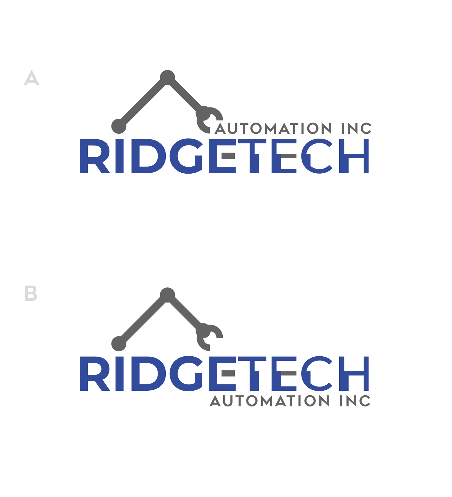 Logo Design by Al Pech for re: Ridgetech Automation | Design #22918378