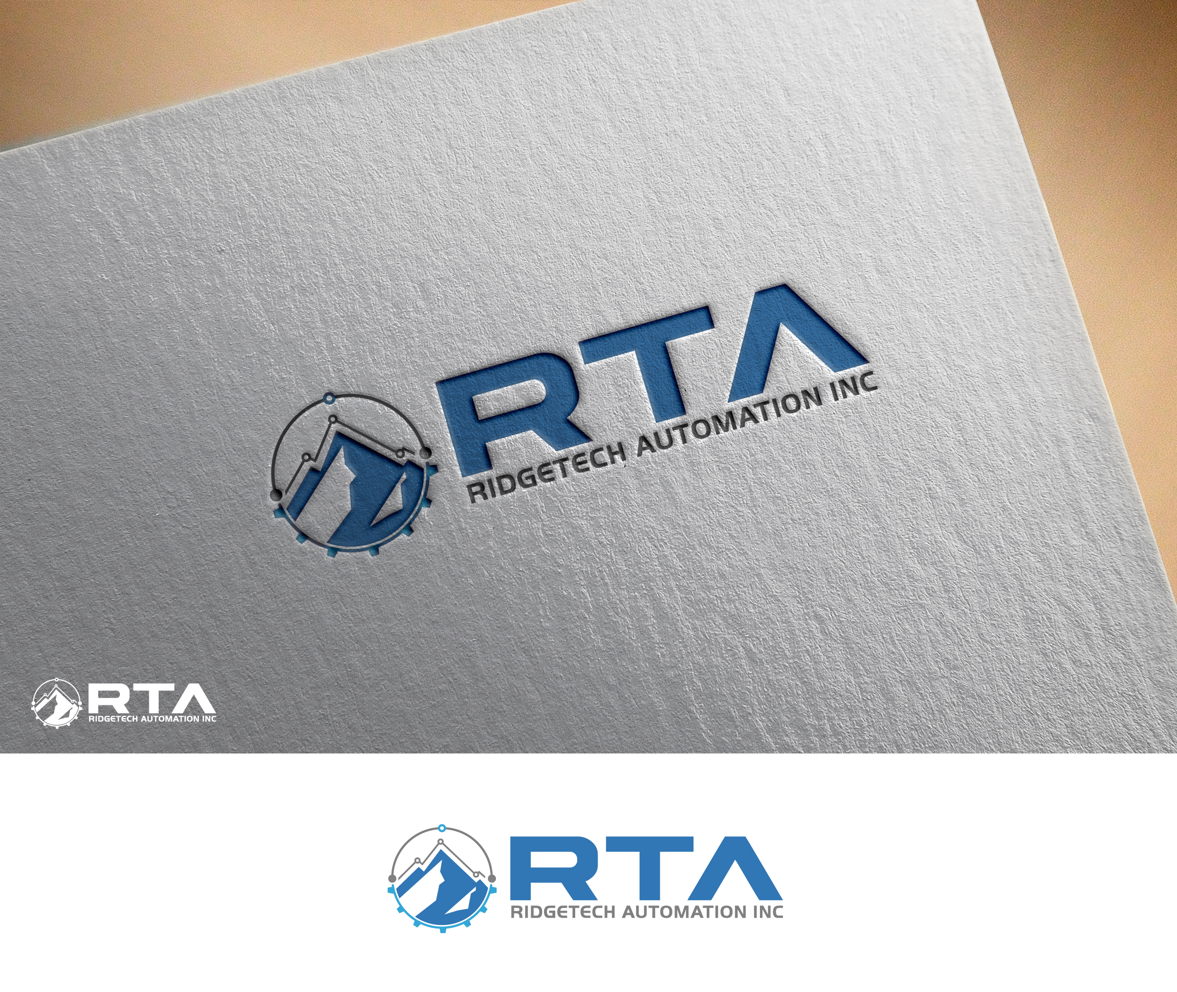 Logo Design by Nishant Tomar for re: Ridgetech Automation | Design #22900140