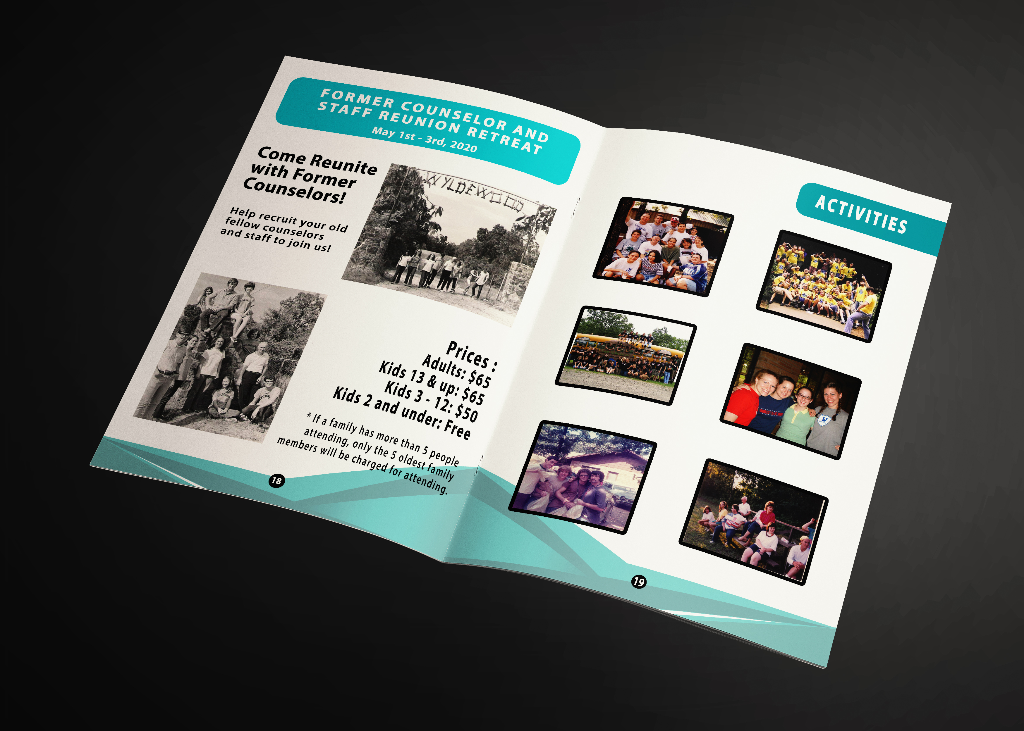 Diseño de Newsletter por TGDesigns para Camp Wyldewood | Diseño #22969902