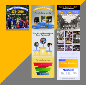 Diseño de Newsletter por pb para Camp Wyldewood | Diseño: #22888495