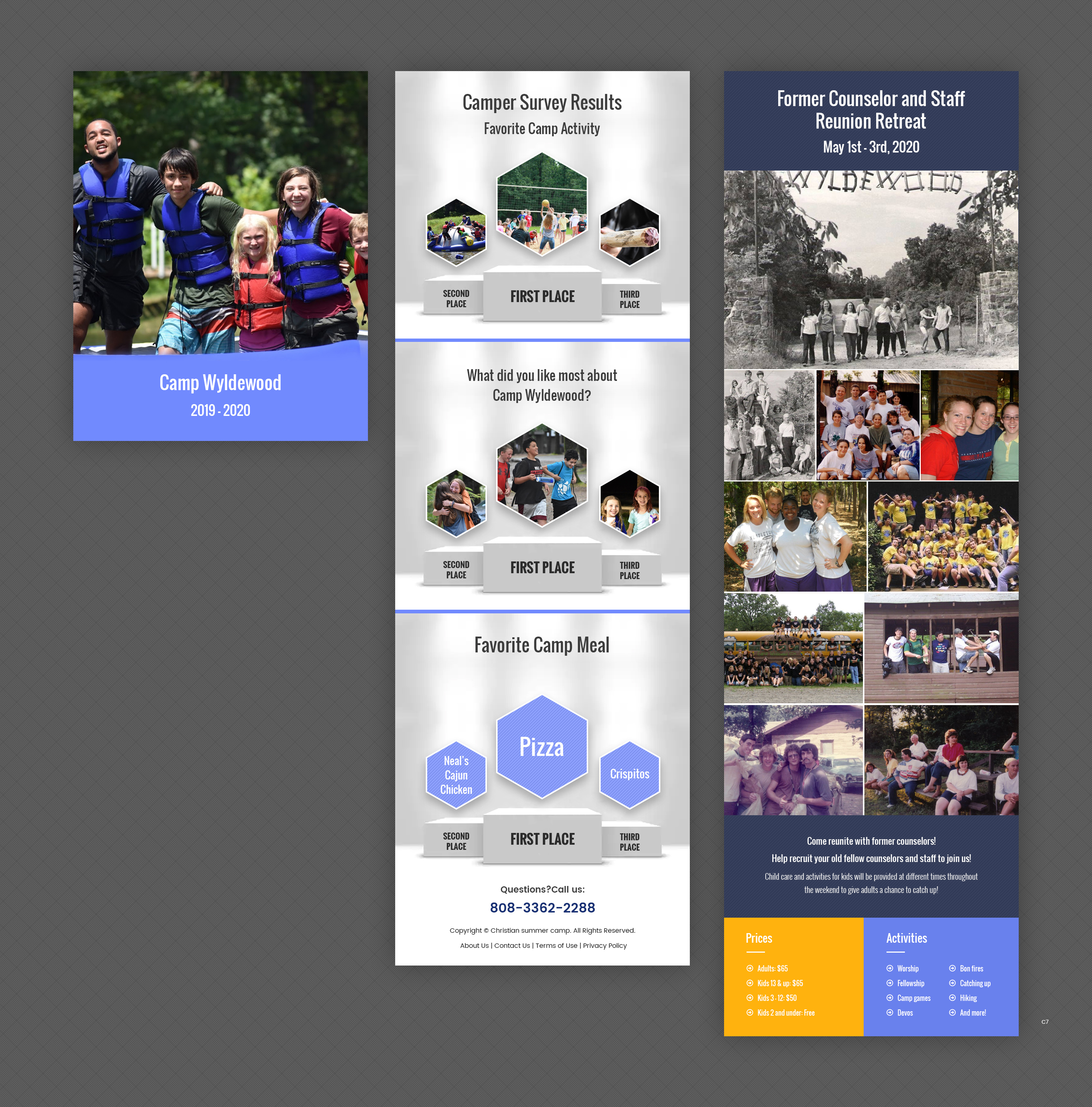 Design de Newsletter par pb pour Camp Wyldewood | Design #22888496
