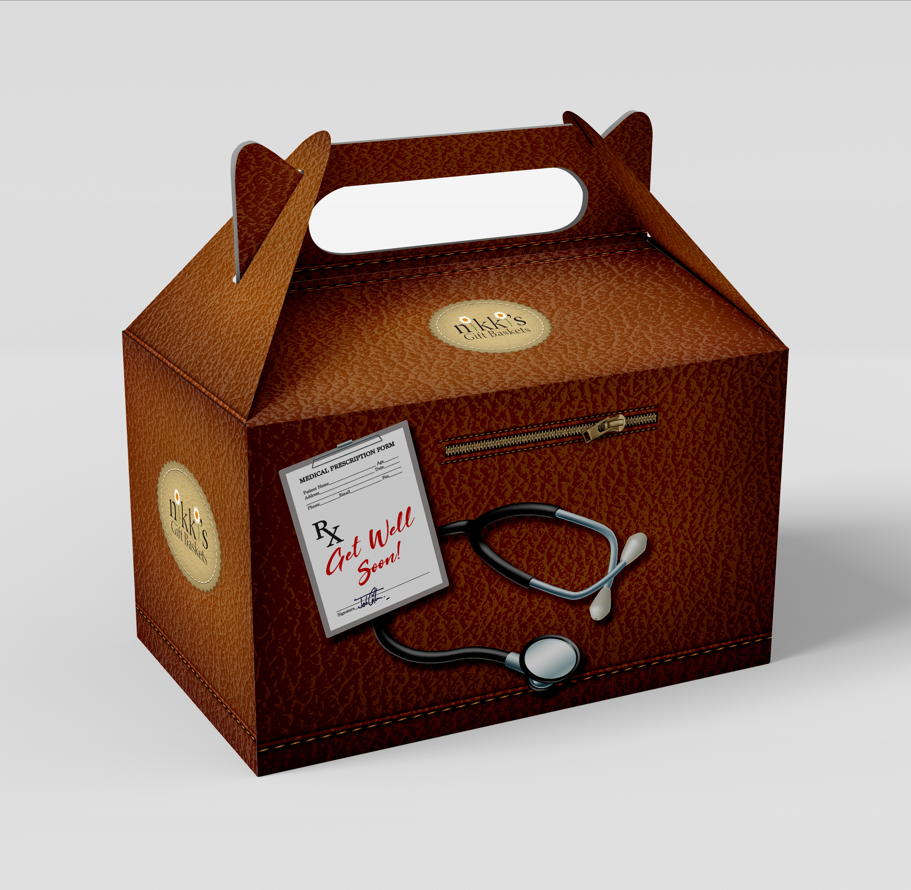 Packaging Design by Krasimira Georgieva for Nikkis Gift Baskets | Design #22887062