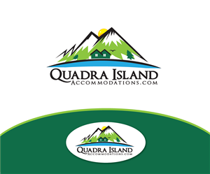 Quadra Island Accommodations.com | Logo-Design von Jacek Lachowicz