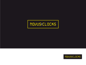 NovusClocks | Logo-Design von Atvento Graphics