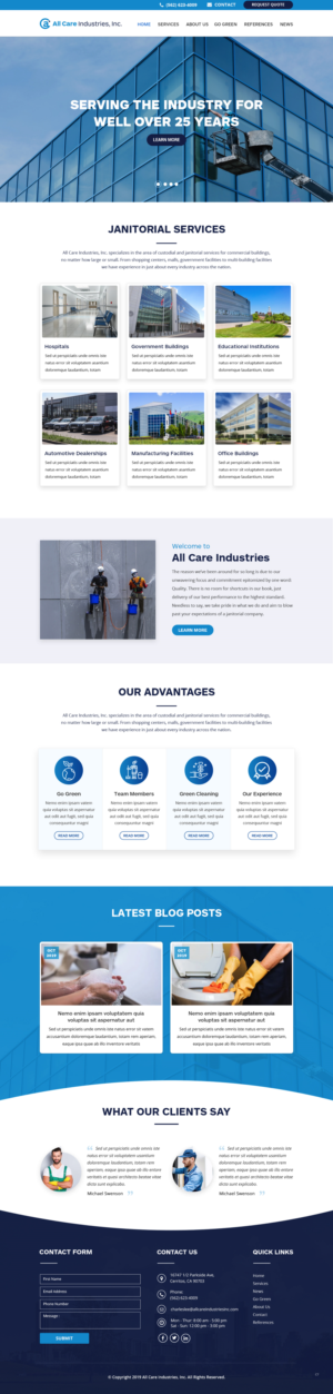 Web Design by pb for this project | Design: #22888453