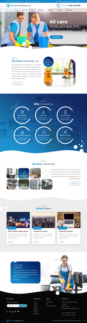 Web Design by pb for this project | Design: #22888458