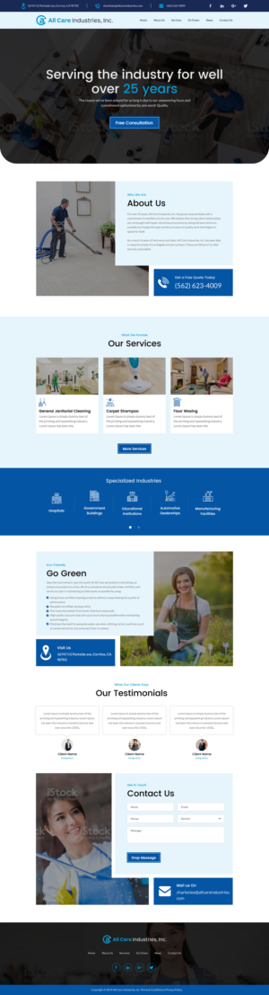 Web Design by rightway for this project | Design: #22886996