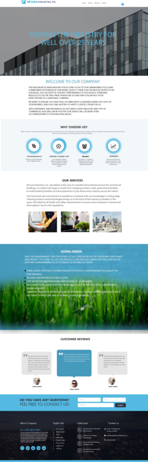 Web Design par Junior Chrysolite 2 pour ce projet | Design #22903263