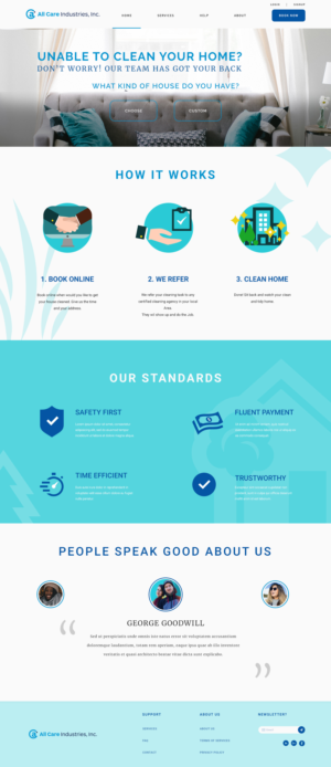 Web Design par Atique Raza pour ce projet | Design #22898666