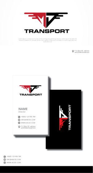 Logo Design by graphicevolution for MJ Transport | Design: #22887992