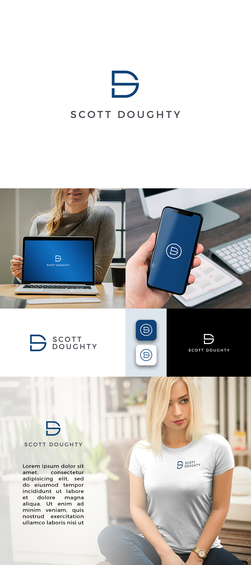 Logo Design by happybrain design for SCOTT DOUGHTY | Design #22883700