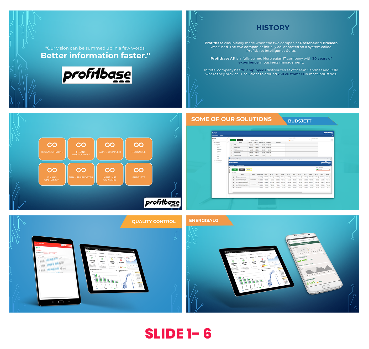 PowerPoint Design by Expert Designer for Profitbase | Design #22929915