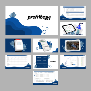 PowerPoint Design by Bayu inVektor for Profitbase | Design #22934686