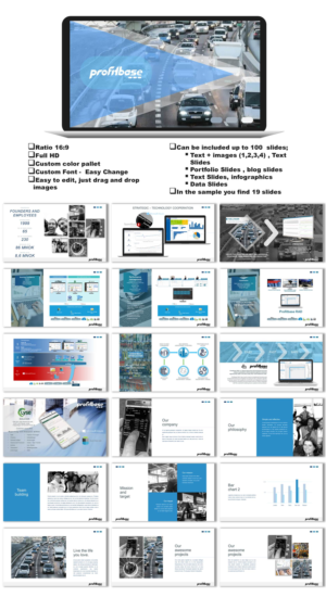 PowerPoint Design by joseborgesbarboza 2 for Profitbase | Design: #22914461