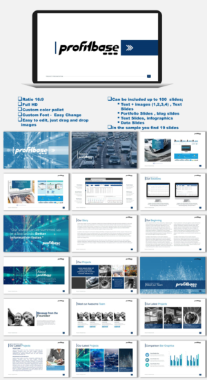 PowerPoint Design by joseborgesbarboza 2 for Profitbase | Design: #22929631