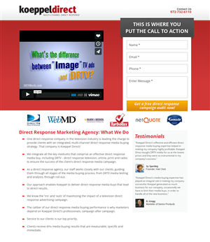 Web Design by Jack T for this project | Design #3073103