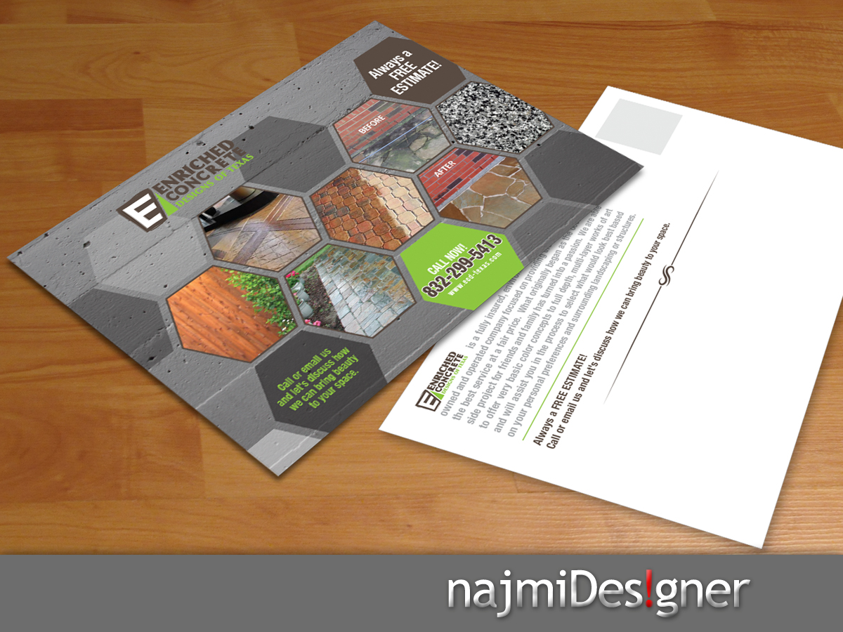 Postcard Design by  Najmi for this project | Design #3024752