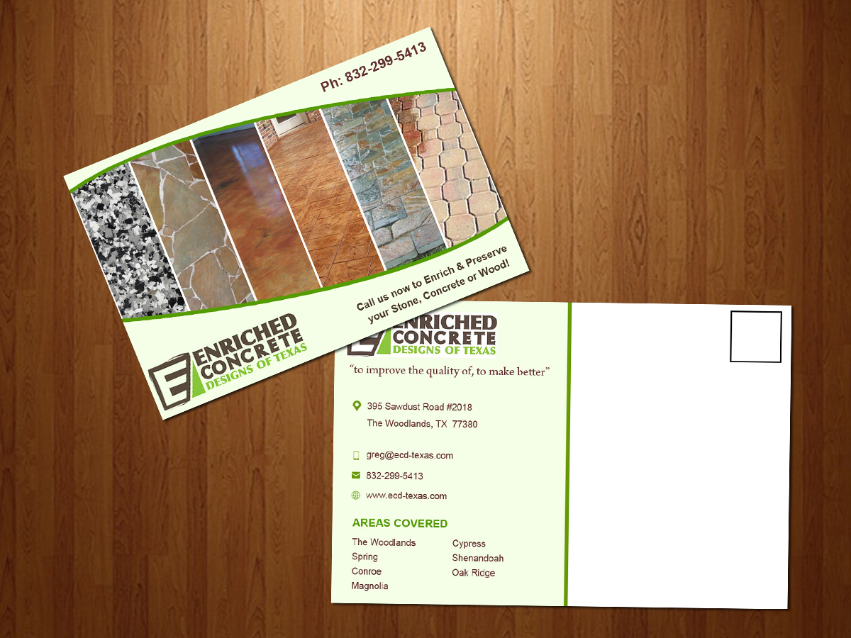 Postcard Design by uniquedesign10 for this project | Design #2982177