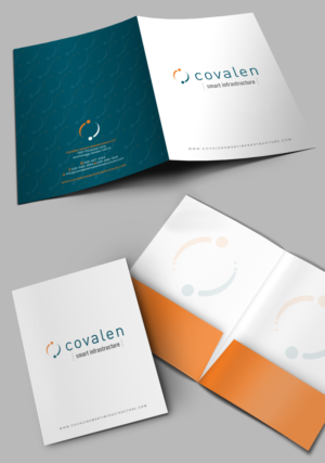 Multiple pump representative needs presentation folder for product literature | Stationery Design by chandrayaan.creative