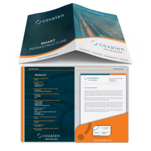 Multiple pump representative needs presentation folder for product literature | Stationery Design by paulkanjosh