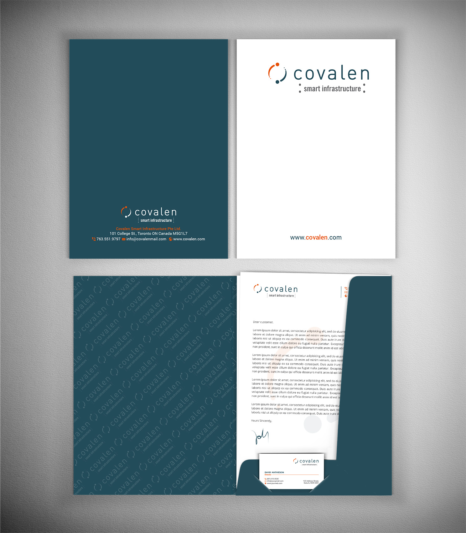 Stationery Design by R.design for Covalen | Design #22891716