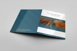 Multiple pump representative needs presentation folder for product literature | Stationery Design by R.design