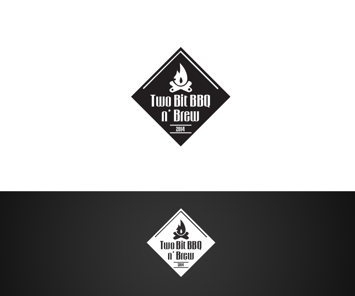 Diseño de Logo por Franzz Mihermann para Two Bit BBQ n' Brew | Diseño #3018277