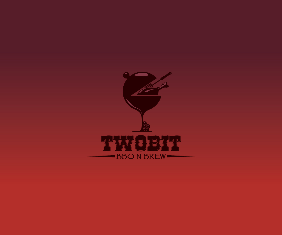 Logo Design by Neil for Two Bit BBQ n' Brew | Design #2974900