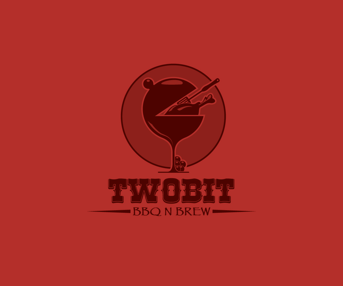 Logo Design by Neil for Two Bit BBQ n' Brew | Design #2976903