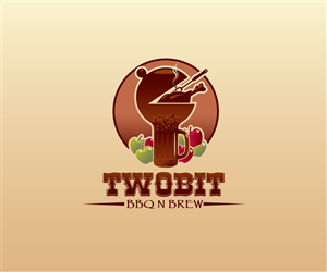 Logo Design by Neil for Two Bit BBQ n' Brew | Design: #3000168