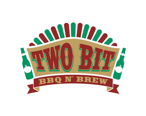 Logo Design by iworks for Two Bit BBQ n' Brew | Design: #3023509