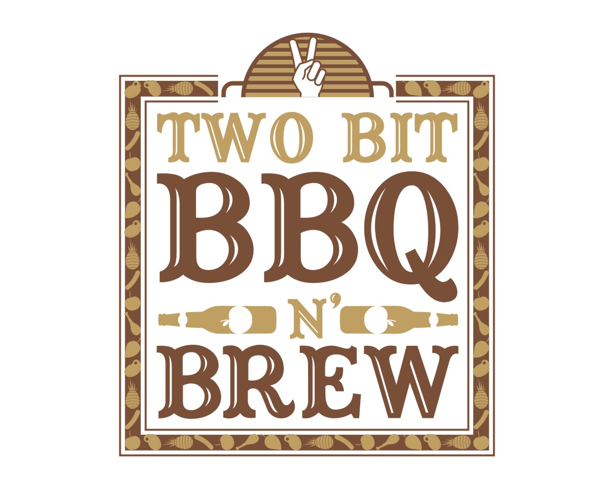 Logo Design by iworks for Two Bit BBQ n' Brew | Design #3023515