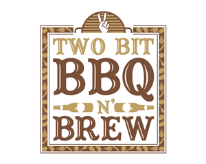 Logo Design by iworks for Two Bit BBQ n' Brew | Design: #3023515