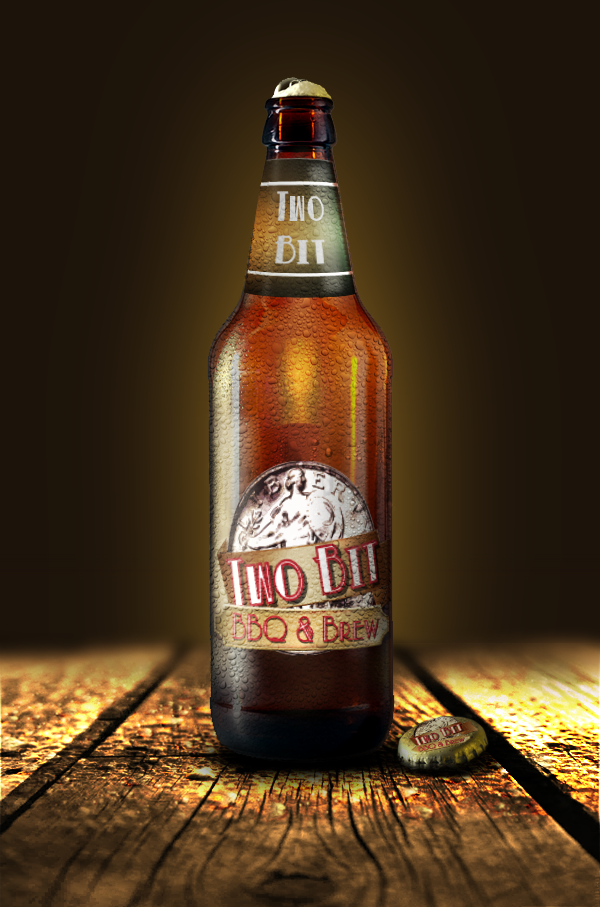 Logo Design by theREALgone84 for Two Bit BBQ n' Brew | Design #2981542