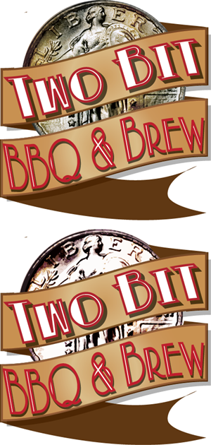 Logo Design by theREALgone84 for Two Bit BBQ n' Brew | Design: #2984416