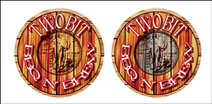 Logo Design by theREALgone84 for Two Bit BBQ n' Brew | Design: #2998634