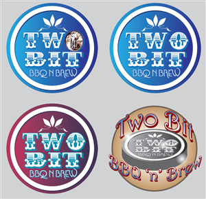 Logo Design by theREALgone84 for Two Bit BBQ n' Brew | Design: #3020020